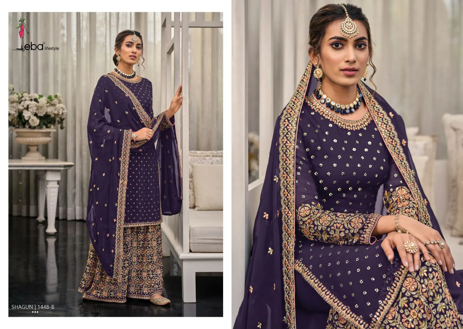 EBA LIFESTYLE SHAGUN 1448 DESIGNER SALWAR KAMEEZ