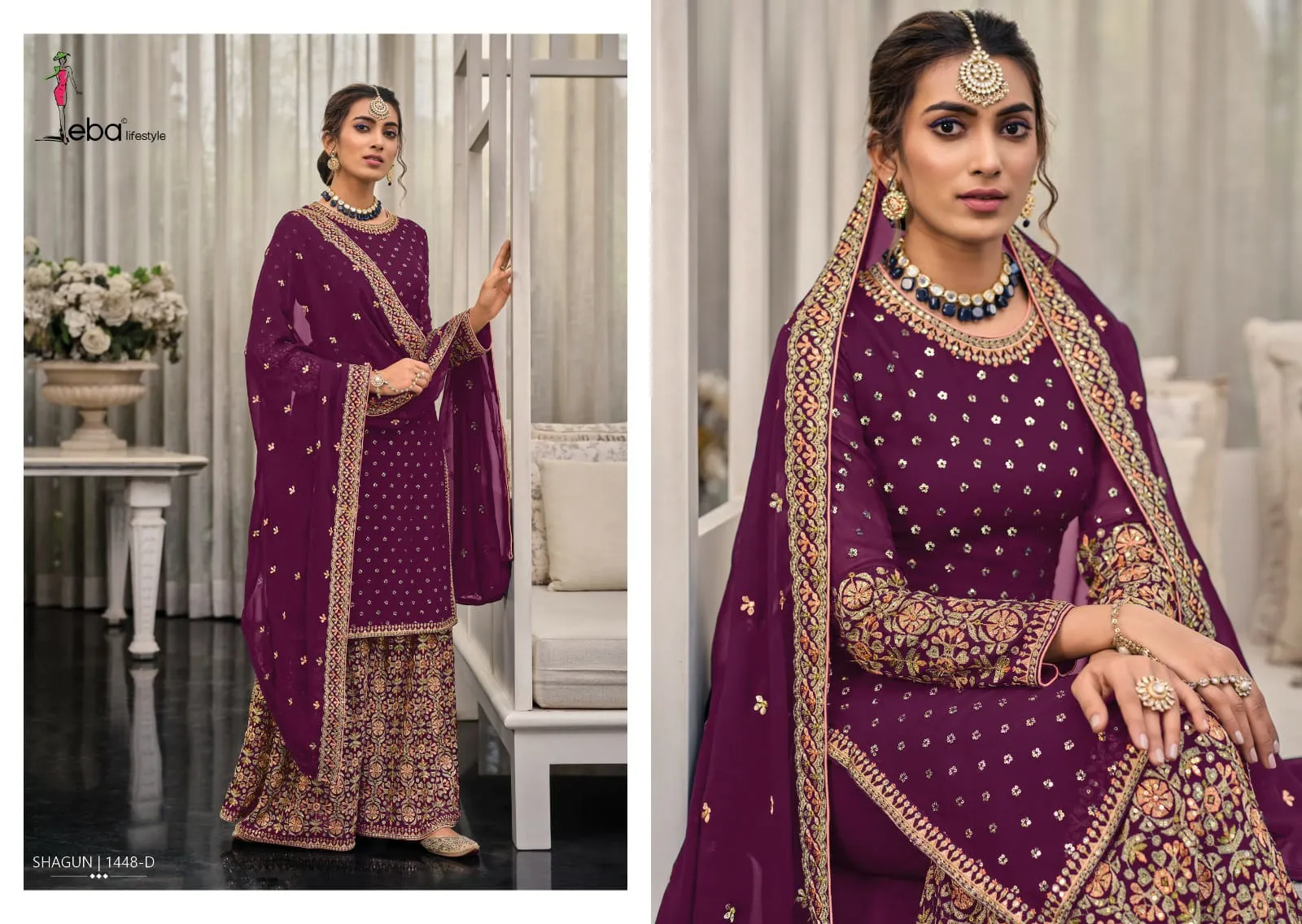EBA LIFESTYLE SHAGUN 1448 DESIGNER SALWAR KAMEEZ