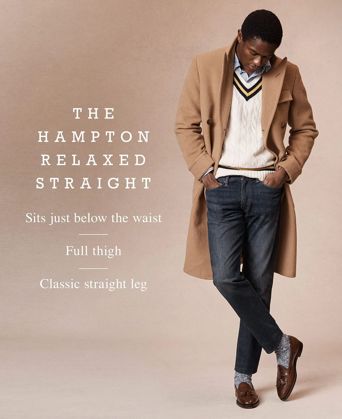 Hampton Relaxed Polo Ralph Lauren Men's Straight Jeans, Multi