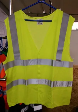 Hi-Vis Yellow Waistcoat