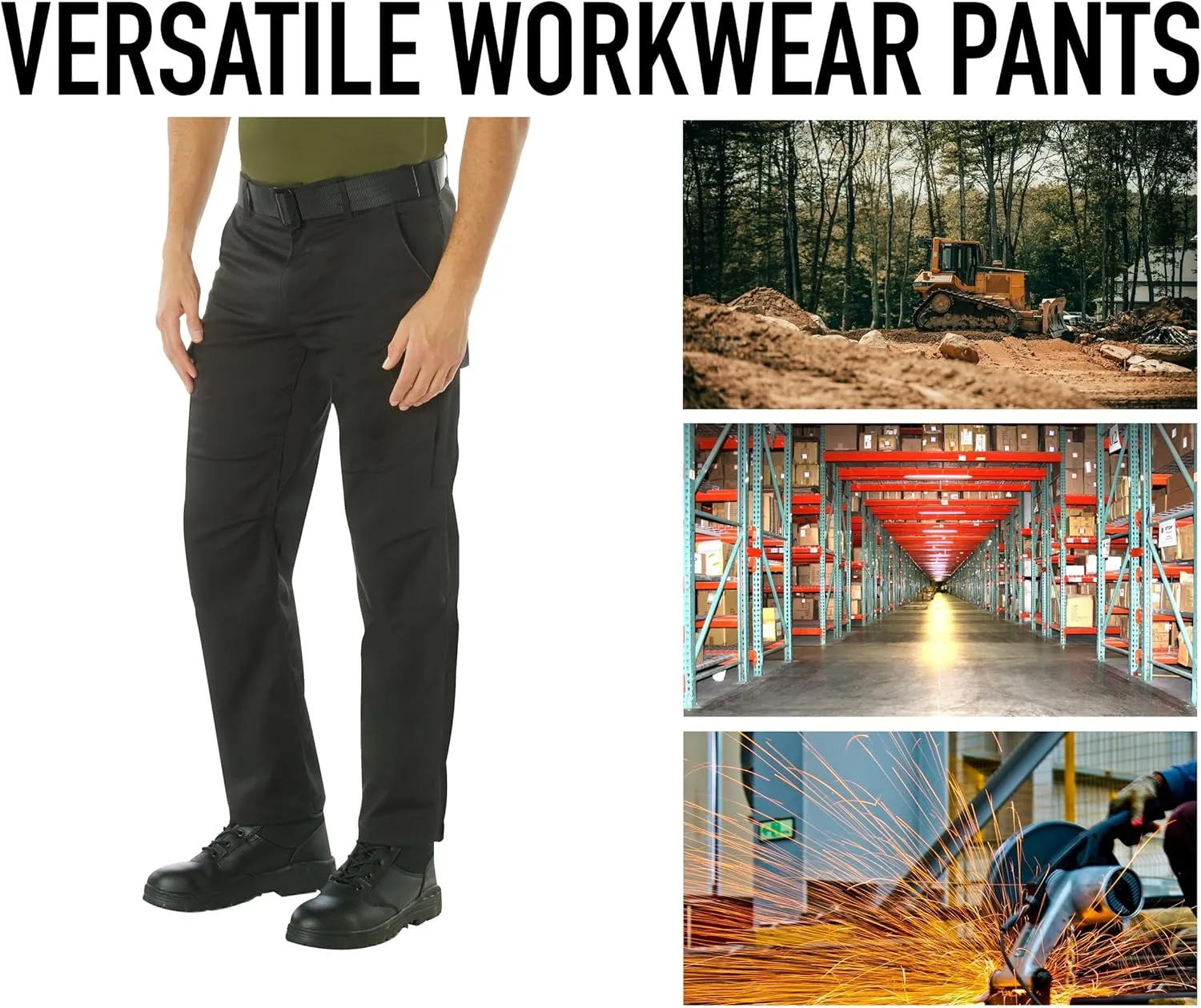 Rothco Active Flex BDU Cargo Pant – Comfort Stretch Utility Tactical Outdoor Work