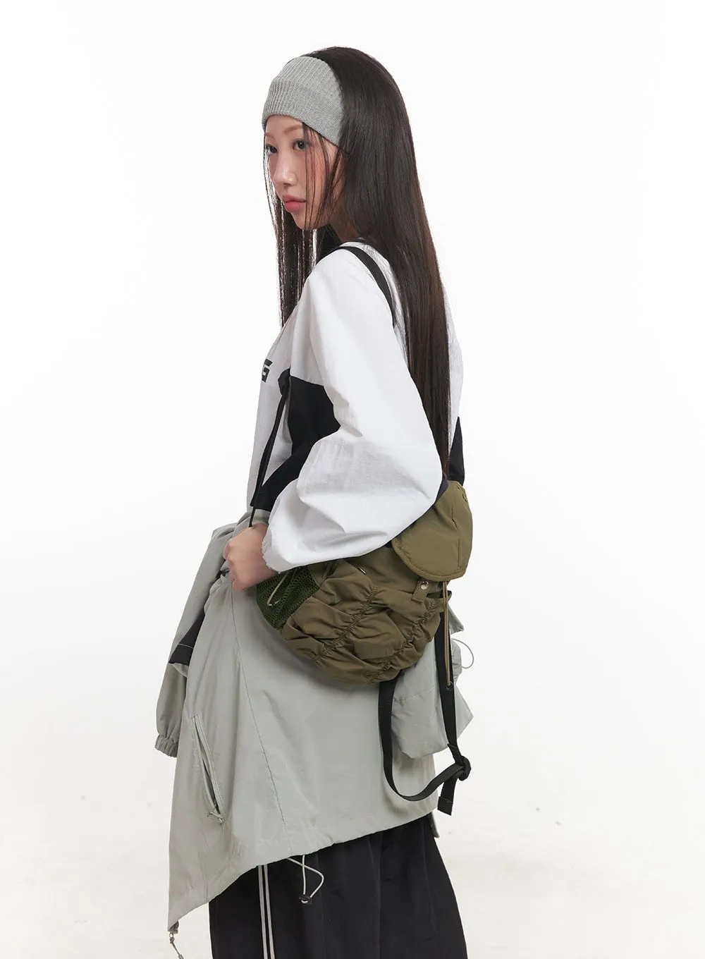 Shirred Utility Backpack CF524