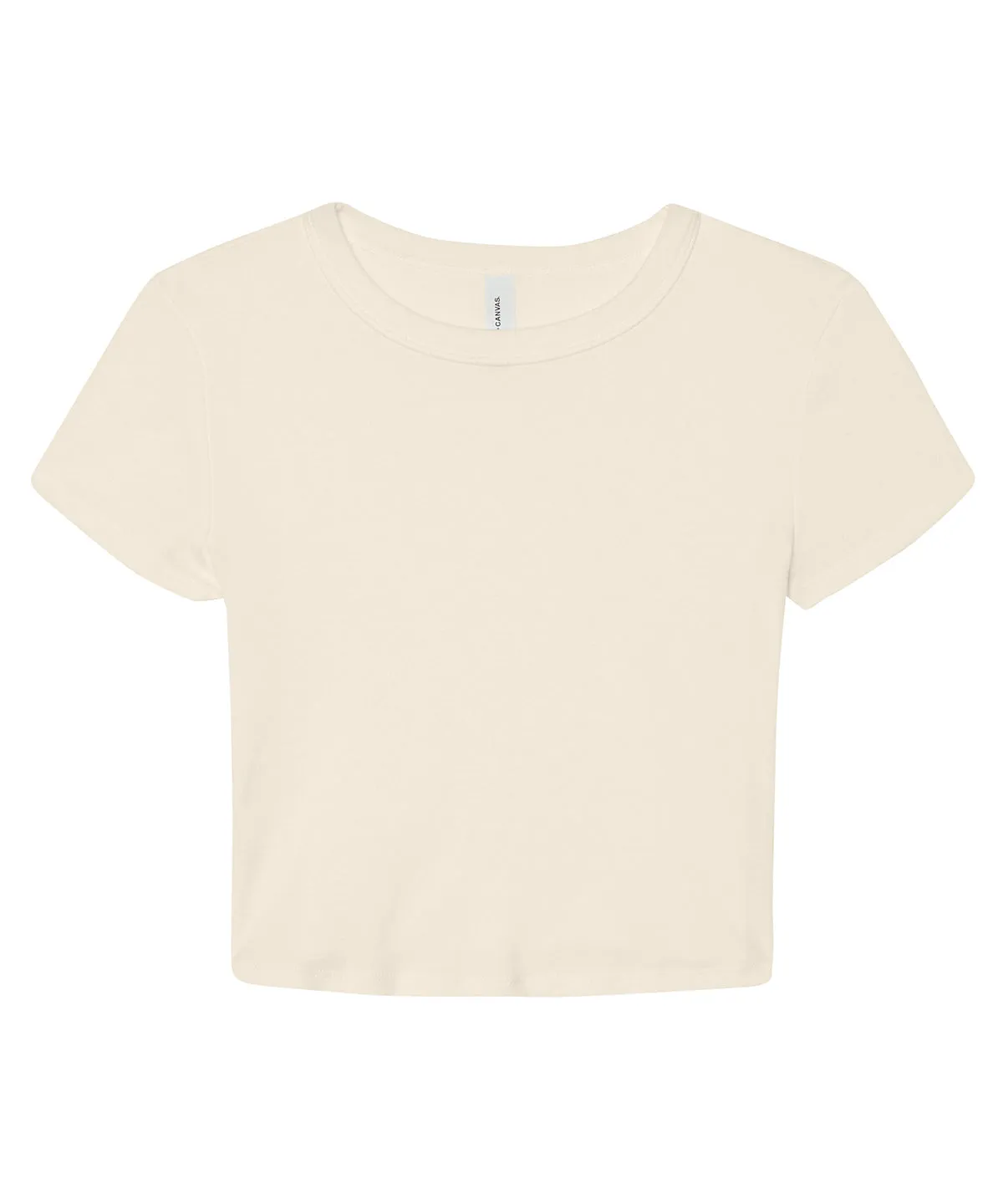 Solid Natural Blend - Women’s micro rib baby t-shirt