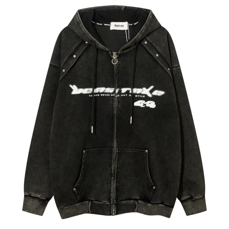Sweatshirt hooded jacket